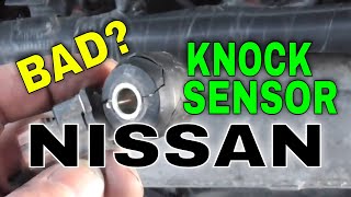 Nissan knock sensor replacement [upl. by Gabriella]