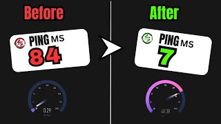 How to Reduce PING amp Increase INTERNET SPEED in Windows 1011 2023 NEW [upl. by Oihsoy514]