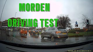 Driving Test Route Walkthrough Morden Driving Test Centre [upl. by Acinna]