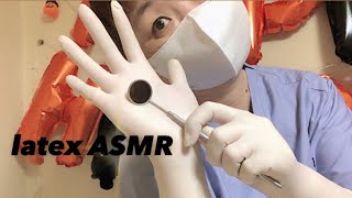 【ASMR GLOVES】ASMR MEDICAL DENTIST🧤🦷✨✨LATEX GLOVES HAND MOVEMENT🧤MOUTH CARE👄✨✨ [upl. by Irrot]