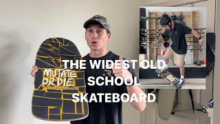 THE WIDEST SKATEBOARD IN THE WORLD [upl. by Remoh]