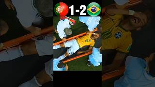 The Day Brazil Fans Will Never Forget  Portugal vs Brazil World Cup shorts football [upl. by Einnal]