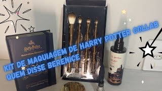 Comprei o kit de maquiagem de HARRY POTTER com a collab Quem disse Berenice harrypotter [upl. by Ateloj]