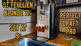 St feullien blonde 7  Perfect draft pro  Philips perfect draft  review No 1022 [upl. by Eissak]