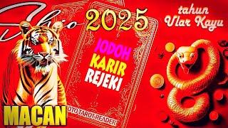 Shio MACAN di tahun ULAR KAYU  Peruntungan shio MACAN di tahun 2025 yg Ular Kayu  2576 Imlek [upl. by Zucker]