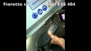 FIORETTO Sole Bottom Lockstitch Blake Machine Model ESS 484mov [upl. by Nilek153]