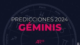 Predicciones 2024  Géminis  Canal 13 [upl. by Garrik462]