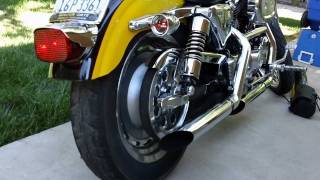 Starting a 2001 HarleyDavidson Sportster 1200 Custom [upl. by Aniram]