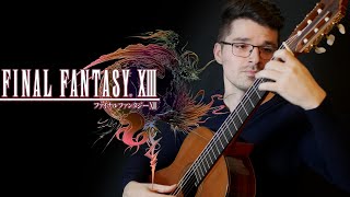 FINAL FANTASY XIII The PromiseSunleth Waterscape  Classical Guitar  John Oeth [upl. by Janessa130]