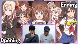 Reacción al opening y ending de Haifuri 😮😯 [upl. by Cresa]