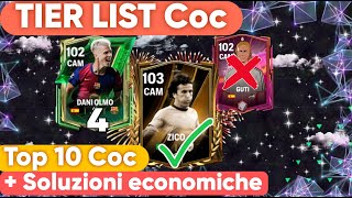 🔥 TOP 10 Coc più Forti in FC Mobile 25 Scopri la Tier List Che Ti Aiuterà a Vincere 👑 [upl. by Roice73]