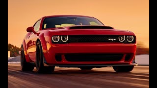 Dodge Challenger Demon Sound For 1 Hour [upl. by Adekan]