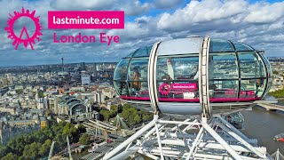 The London Eye Complete Tour  Amazing Views Across London Feb 2022 4K [upl. by Cedar]