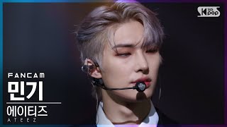 안방1열 직캠4K 에이티즈 민기 Deja Vu ATEEZ MIN GI FanCam│SBS Inkigayo20210919 [upl. by Byrd]