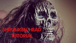 How to make a shrunken head  DIY tutorial [upl. by Nailij849]