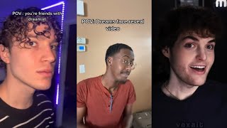 Dream Face Reveal TikTok Memes [upl. by Margarette614]