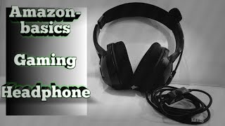 Amazon basics Gaming Headphone II Unboxing amp Review [upl. by Marika]