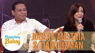 The love story of Jobert Austria and Tiad Guzman  Magandang Buhay [upl. by Meadow367]