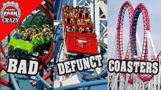 10 Infamous Removed Roller Coasters [upl. by Nilek]