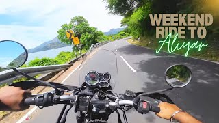 Aliyar Dam  Pollachi  Monkey Falls  Motovlog  Tamil travel bikeride weekend [upl. by Cormick]