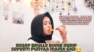 Resep Brulee Bomb Dijamin Mantuls  Mirip Resep nya Mama GG [upl. by Charyl]