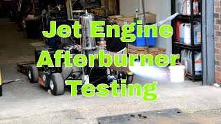 Diy Gas Turbine Jet Engine from turbo  Afterburner test Epic Noise [upl. by Frydman580]