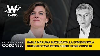 Habla Mariana Mazzucato la economista a quien Gustavo Petro quiere pedir consejo [upl. by Haerr658]