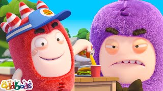 Cuisine Clash  Oddbods  Food Adventures  Cartoons for Kids [upl. by Barbara754]