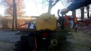 Stihl Chainsaw Speed Comparison MS260 034 044 064 [upl. by Annawek164]