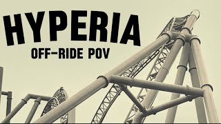 HYPERIA  THORPE PARK  OFFRIDE POV [upl. by Evante24]