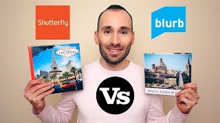 Blurb vs Shutterfly Lay Flat Photo Book Comparison [upl. by Trebeh]