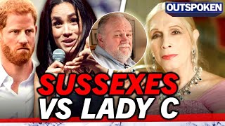 “Ill see your backsides in court” Lady Colin Campbell makes legal threat over Meghan Markle smears [upl. by Kei]