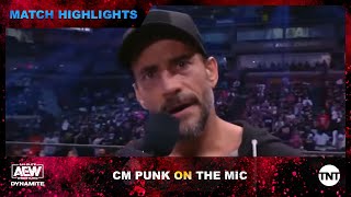 CM Punk Addresses Powerhouse Hobbs [upl. by Delaine]