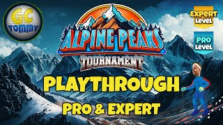 PRO amp EXPERT Playthrough Hole 19  Alpine Peaks Tournament Golf Clash Guide [upl. by Nivrem195]