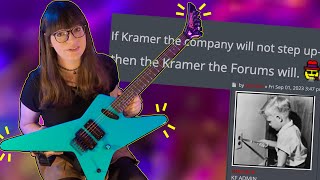 The Kramer Forums made me a guitar when Kramer wouldnt [upl. by Eelah]