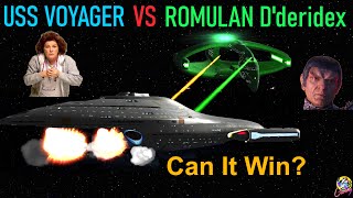 Can Voyager Defeat a Romulan Dderidex  Both Ways  Star Trek Starship Battles [upl. by Kiki]