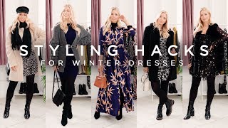 Long Sleeve Dresses  How to style Winter Dresses  Winter Dress Hacks [upl. by Rutledge]