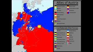 Austro  Prussian war [upl. by Joella130]