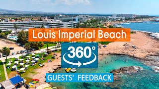 Louis Imperial Beach Hotel VR 360° Degree Drone Review Cyprus [upl. by Pierson347]