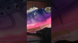 Painting Gradient Air Force 1’s [upl. by Liemaj]