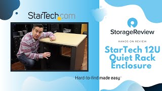 StarTech 12U Quiet Rack Enclosure Review [upl. by Uriisa]