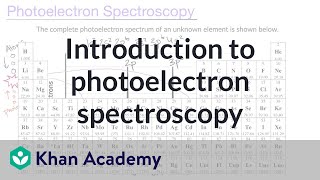 Introduction to photoelectron spectroscopy  AP Chemistry  Khan Academy [upl. by Asinla]