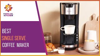 Best Single Serve Coffee Maker That Will Change Your Mornings Forever [upl. by Marlowe852]