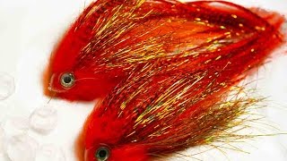 Pike fly tying lesson Step by step The Bastrad Orange [upl. by Virge]