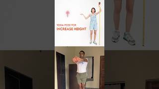 how to increase height︱height increase stretching exercise yoga︱yoga for height growth height [upl. by Mckenna163]