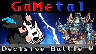 Decisive Battle Vs Exdeath Final Fantasy V  GaMetal Remix [upl. by Lachance]