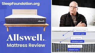 Allswell Mattress Review  A Simple Affordable Hybrid Mattress [upl. by Ahseital]