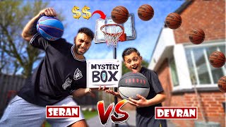 GEKSTE BASKETBAL CHALLENGES 🏀 DEVRAN VS SERAN MET STRAFFEN😱  LAKAP JUNIOR [upl. by Artemisa]