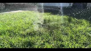 Sprinkler slow motion on an iPhone 14 [upl. by Bertold]