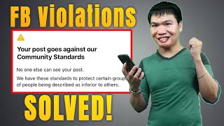 FACEBOOK VIOLATIONS How to CHECK and APPEAL 2021｜Community Standards｜Step by Step Tutorials [upl. by Eppesuig]